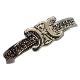 Céline Rings Silver hardware