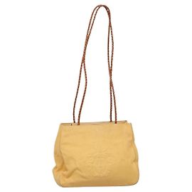 Borsa a Spalla Medusa in Tela Versace Giallo