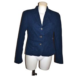 Chaqueta de algodón azul Ralph Lauren Azul