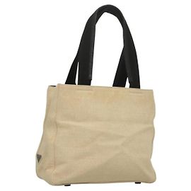 Sac tote Prada Sport en toile Beige