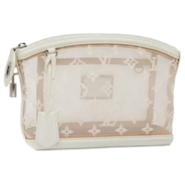 Louis Vuitton-Clutch Lockit Transparente em Lona Louis Vuitton-Outro