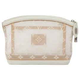 Louis Vuitton-Clutch Lockit Transparente em Lona Louis Vuitton-Outro