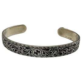 Gucci-Gucci Interlocking Cat Head/Tiger Head Bangle-Other