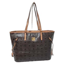 Bolsa Tote MCM Marrom/Bege Marrom Bege