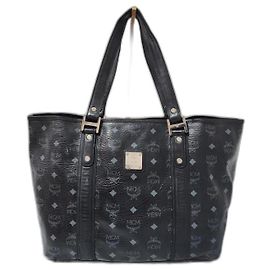 Bolso de compras Visestos MCM Negro/Gris Negro Gris