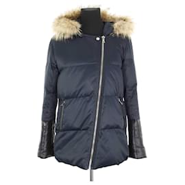 Sandro Navy Down Jacket Navy blue