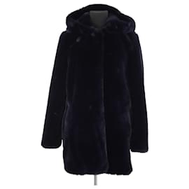 Sandro Navy Coat Navy blue