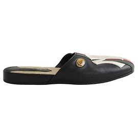 Gucci Black leather mules Black