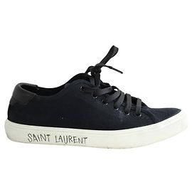 Saint Laurent Schwarze Sneaker Schwarz