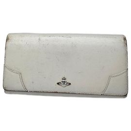 Vintage Vivienne Westwood Leather Wallet White White