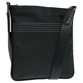 Borsa a Spalla in Pelle Anagram Loewe Nero