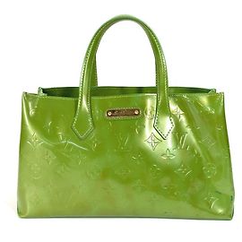 Bolso Tote Wilshire Boulevard en Monogram Vernis de Louis Vuitton Otro Verde