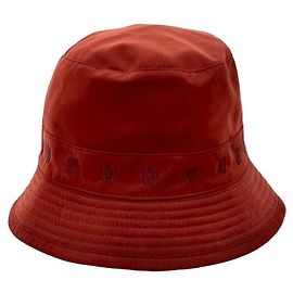 Roter Bucket Hat von Hermès Rot