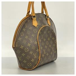 Louis Vuitton-Louis Vuitton Monogram Ellipse MM Handbag-Brown