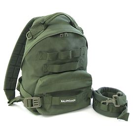 Sac à dos Armée Balenciaga 644031 Vert Kaki