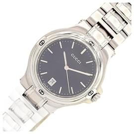 Gucci-Gucci Men's Stainless Steel Quartz Wristwatch-Silvery