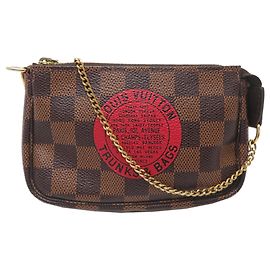 Pochette Accessoires Mini T&B de Louis Vuitton Marron