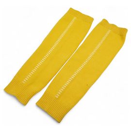 Hermès NUOVE GAMBE PER LE GAMBE HERMES IN COTONE SETA NYLON GIALLO Giallo