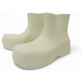 Bottega Veneta NOVAS BOTAS BOTTLE VENETA PUDDLE AW20 40 BOTAS DE BORRACHA NOVAS Cru