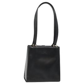 Borsa a spalla vintage Valentino Garavani in pelle Nero