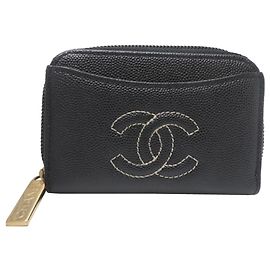 Chanel Timeless Card Case Black