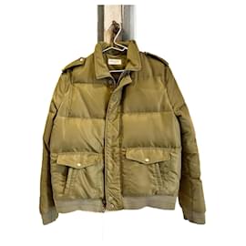 Saint Laurent-Saint Laurent Down Jacket-Khaki