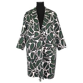Chaqueta de algodón verde Tara Jarmon Verde