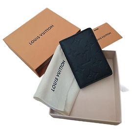 Louis Vuitton Monogram Shadow Pocket Organizer Black