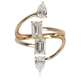 Autre Marque-2.12 ctw Yellow Gold Lab-Grown Diamond Ring-Other