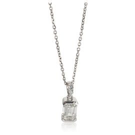 Autre Marque 1,06 ct Weißgold-Labordiamant-Anhänger Andere