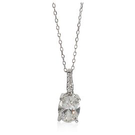 Autre Marque 1,56 ct Weißgold Laborgezüchteter Diamantanhänger Andere
