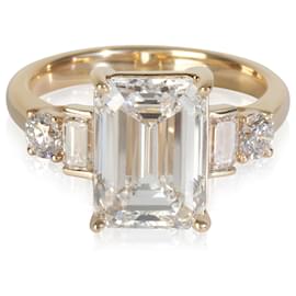 Autre Marque-479 ctw Yellow Gold Lab-Grown Diamond Ring-Other