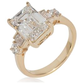 Autre Marque-479 ctw Yellow Gold Lab-Grown Diamond Ring-Other