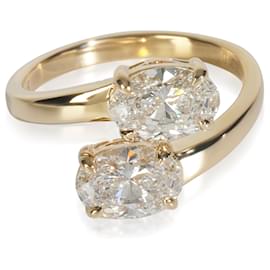 Autre Marque-2.17 ctw Yellow Gold Lab-Grown Diamond Ring-Other