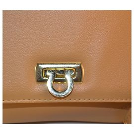 Pochette Ordinateur Balmain Occasion En Cuir Et Toile Marron - Style Attaché-case élégant