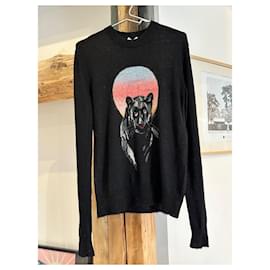 Saint Laurent-Pull Saint Laurent-Black