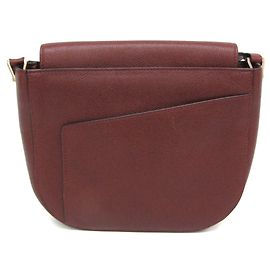 Borsa a tracolla in pelle donna Valextra Bordò