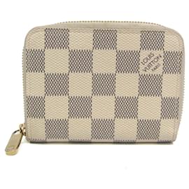Louis Vuitton-Louis Vuitton Damier Azur Zippy Coin Purse N63069-Other