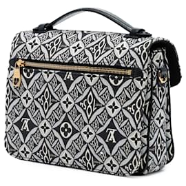 Louis Vuitton-Pochette Metis Jacquard Monograma Preto Desde 1854 Louis Vuitton-Preto