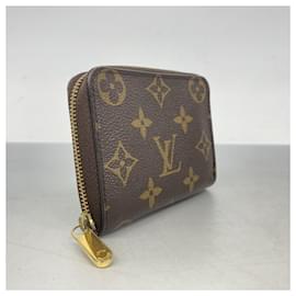 Louis Vuitton-Louis Vuitton Monogram Zippy Coin Purse-Brown