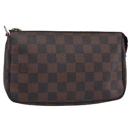 Pochette Accessoires Damier Mini Louis Vuitton Braun