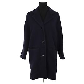 Abrigo de lana azul Apc Azul