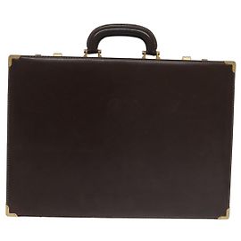 Loewe Anagramma Pelle da Ufficio Marrone