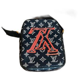 Louis Vuitton LV Danube à l'envers Gris anthracite Bleu foncé