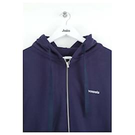 Autre Marque-Blue cotton vest-Blue