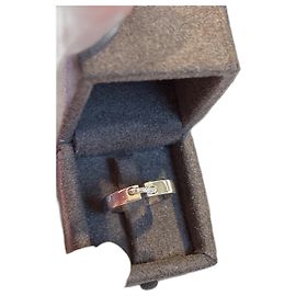 Chaumet Lien ring in white gold and diamonds size 49 Silvery