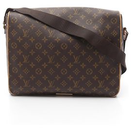 Louis Vuitton Abbesses Monogram Shoulder Bag Brown