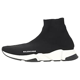Balenciaga-Tênis Speed Balenciaga em poliéster preto-Preto