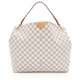 Louis Vuitton Damier Azur Graceful MM Hobo Azul