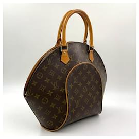 Louis Vuitton-Louis Vuitton Ellipse MM Monogram Handbag-Brown